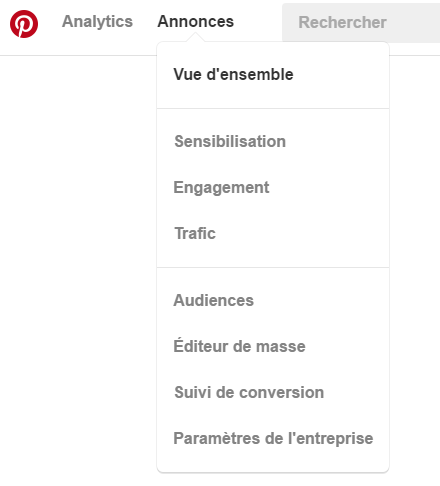 pinterest audiences