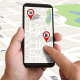 SEO local d'entreprise sur un cellulaire