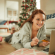 Magasinage en ligne de Noel et SEO